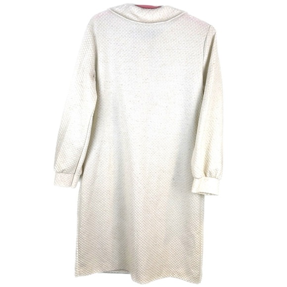 Vintage 🌸 Oatmeal Mod Collared Pocket Dress - Picture 4 of 4